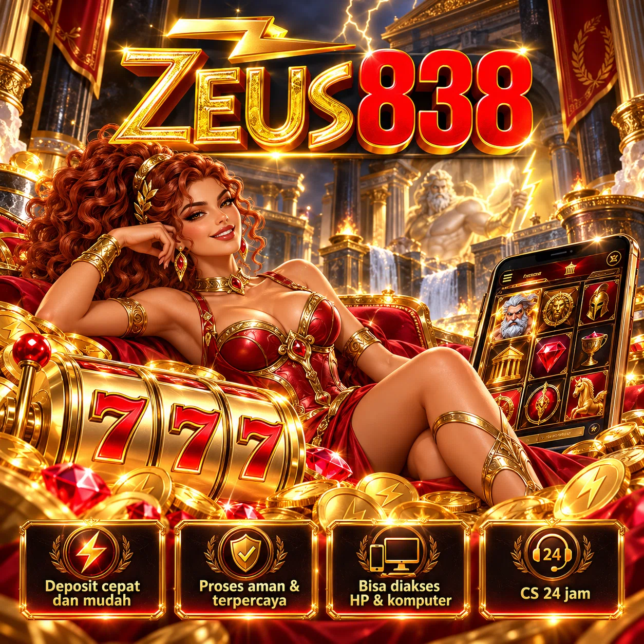 Banner ZEUS838 Mulai Main – Panduan Game Online ZEUS838